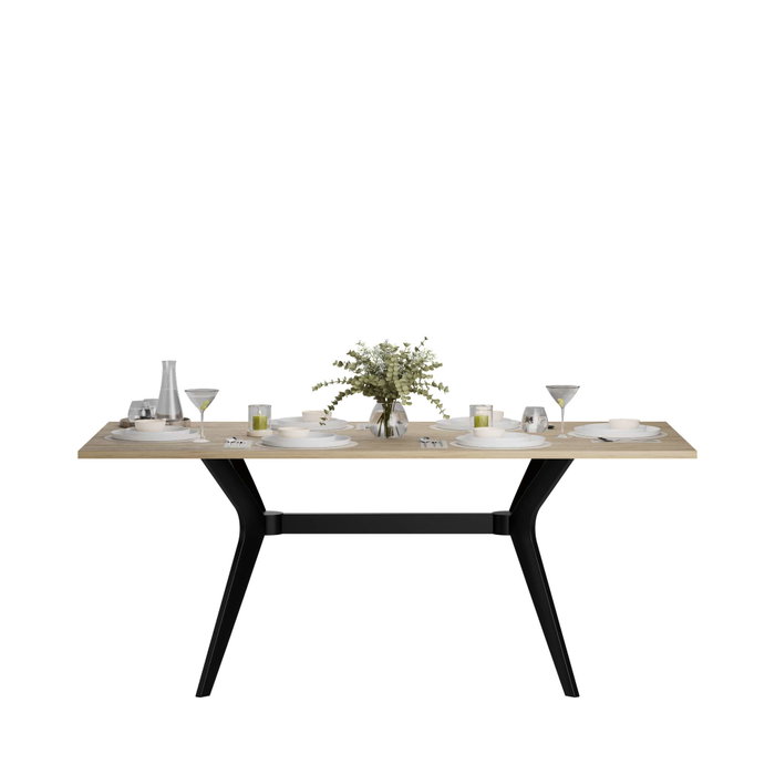 Hanah Home Mesa de Comedor Luna en Roble Hanah Home Mesa de Comedor Luna en Roble